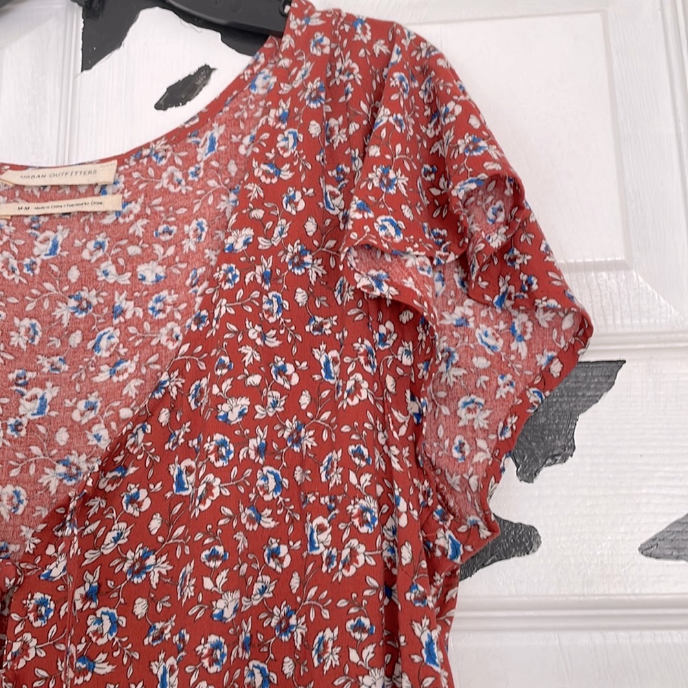 UO tiered floral dress